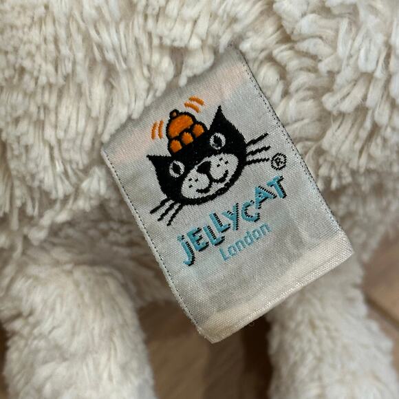 Jellycat Woodland Bashful Owl Plush Stuffed Animal Cream White 12” - Picture 4 of 6